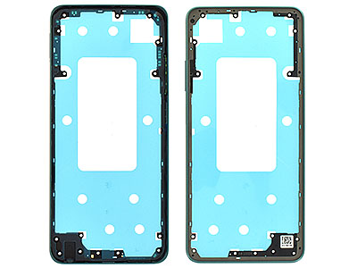 Oppo A5 5G - Rear Cover + Tasti Volume Aurora Green