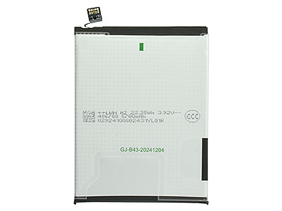 Oppo Reno13 Pro 5G - BLPB53 Batteria 5800 mAh Li-Ion + Adesivo **Bulk**