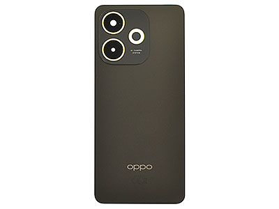 Oppo Oppo A5 Pro 4G - Cover Batteria + Vetrino Camera + Adesivi Black Brown