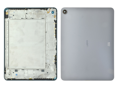 Oppo Pad 5 5G - Cover Batteria + Vetrino Camera + Tasti Laterali Starlight Black