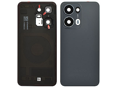 Oppo Reno13 Pro 5G - Cover Batteria + Vetrino Camera + Adesivi Graphite Grey