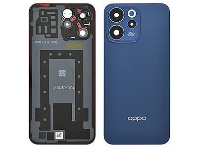 Oppo Reno15 FS 5G - Cover Batteria + Vetrino Camera + Adesivi Twilight Black