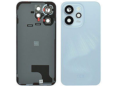 Oppo Reno15 Pro 5G  - Cover Batteria + Vetrino Camera + Adesivi Aurora Blue