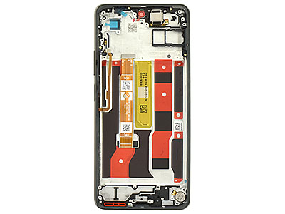 Oppo Oppo A5 Pro 5G - Lcd + Touch Screen + Frame + Tasti Laterali Black Brown