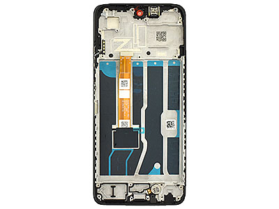 Oppo Oppo A5X - Lcd + Touch Screen + Frame + Altoparlante + Vibrazione + Switch Tasti Laterali Black