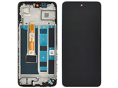 Oppo A60 5G - Lcd + Touch Screen + Frame + Switch Tasti Laterali Black