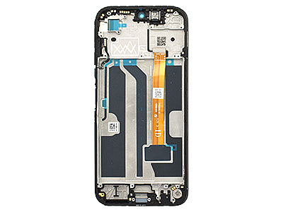 Oppo Oppo A6X  - Lcd + Touch Screen + Frame + Switch Tasti Laterali Black