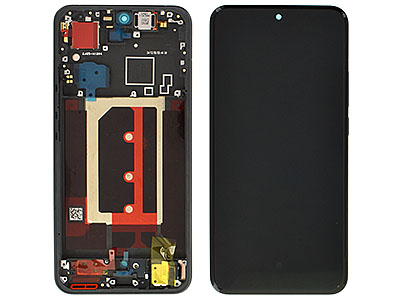 Oppo Reno13 Pro 5G - Lcd + Touch Screen + Frame + Tasti laterali Graphite Grey