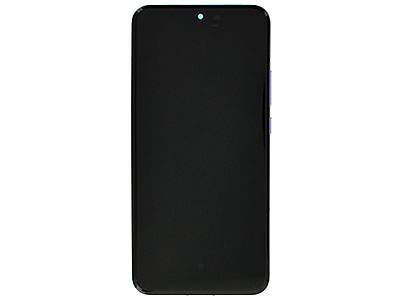 Oppo Reno13 Pro 5G - Lcd + Touch Screen + Frame + Tasti laterali Plume Purple