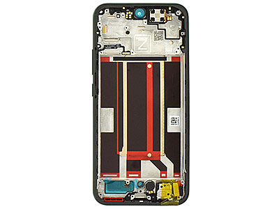 Oppo Reno14 F 5G - Lcd + Touch Screen + Frame + Tasti Laterali Luminous Green