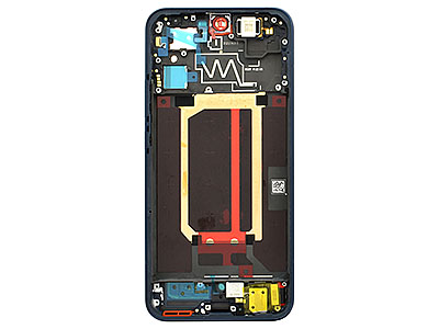 Oppo Reno15 5G - Lcd + Touch Screen + Frame + Swich Tasti Lareali Twilight Black