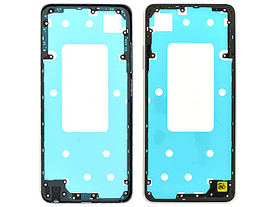 Oppo A5 5G - Rear Cover + Tasti Volume Mist White